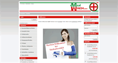 Desktop Screenshot of medicalworld24.com